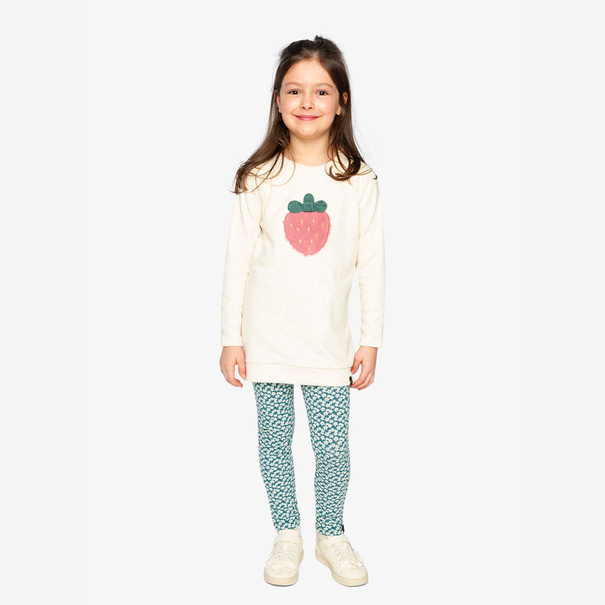 Legging Fleur Fraise 3-6ans-Deux par Deux-2X2-J20G60-258B-CLÉMENT
