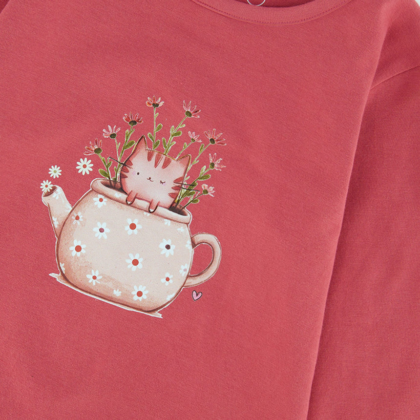 T-shirt Poésie 7-10ans-Deux par Deux-2X2-J20K70-6930C-CLÉMENT