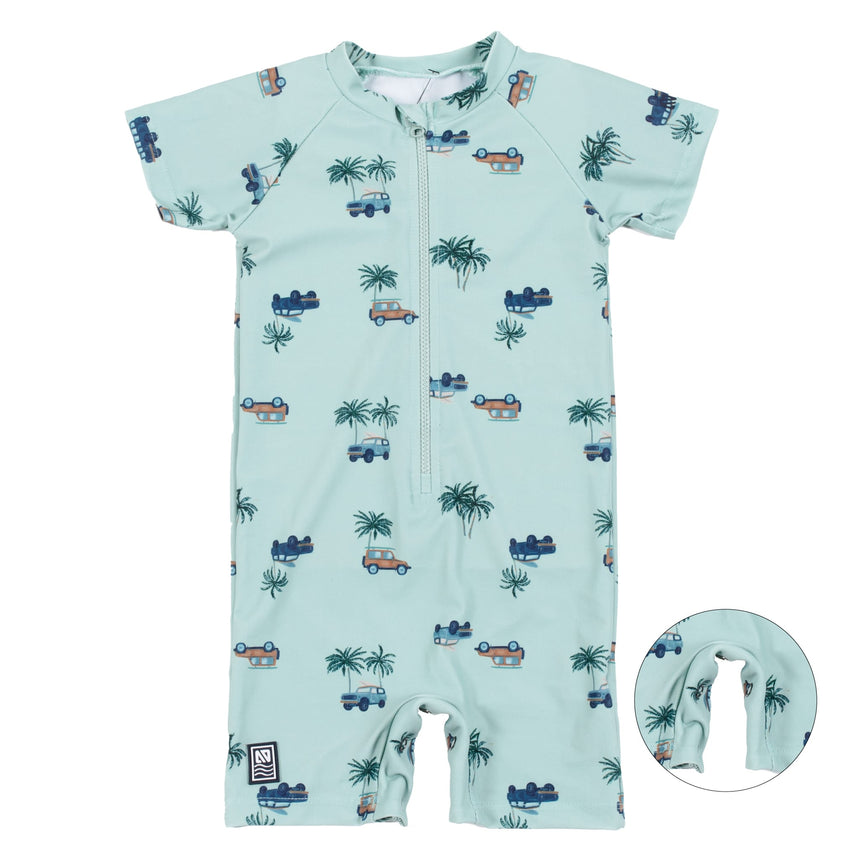 Maillot UV Camions 6-24mois-Nano-Vert-3-6 m-BOS-S26S305-1-CLÉMENT