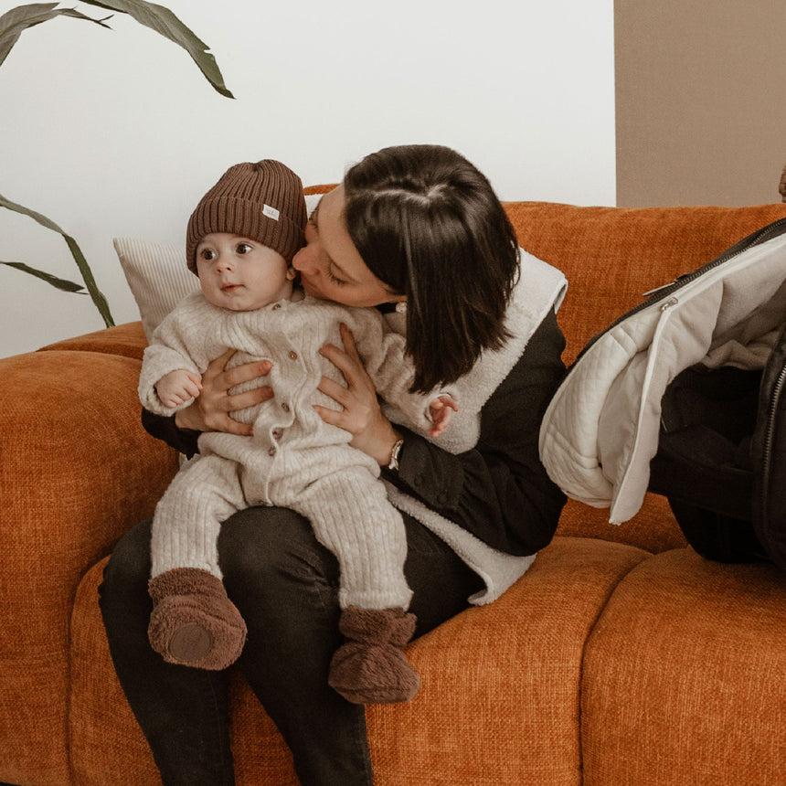Bottines Sherpa Brun 0-6mois-Petit Coulou-COU-PCB7704-CLÉMENT