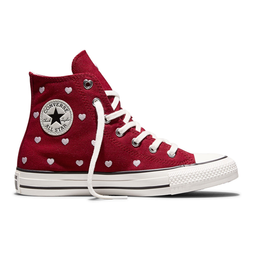 Soulier Chuck Taylor Coeur Pointures 4-7-Converse-Rouge-4 J-COV-A19065C-CLÉMENT