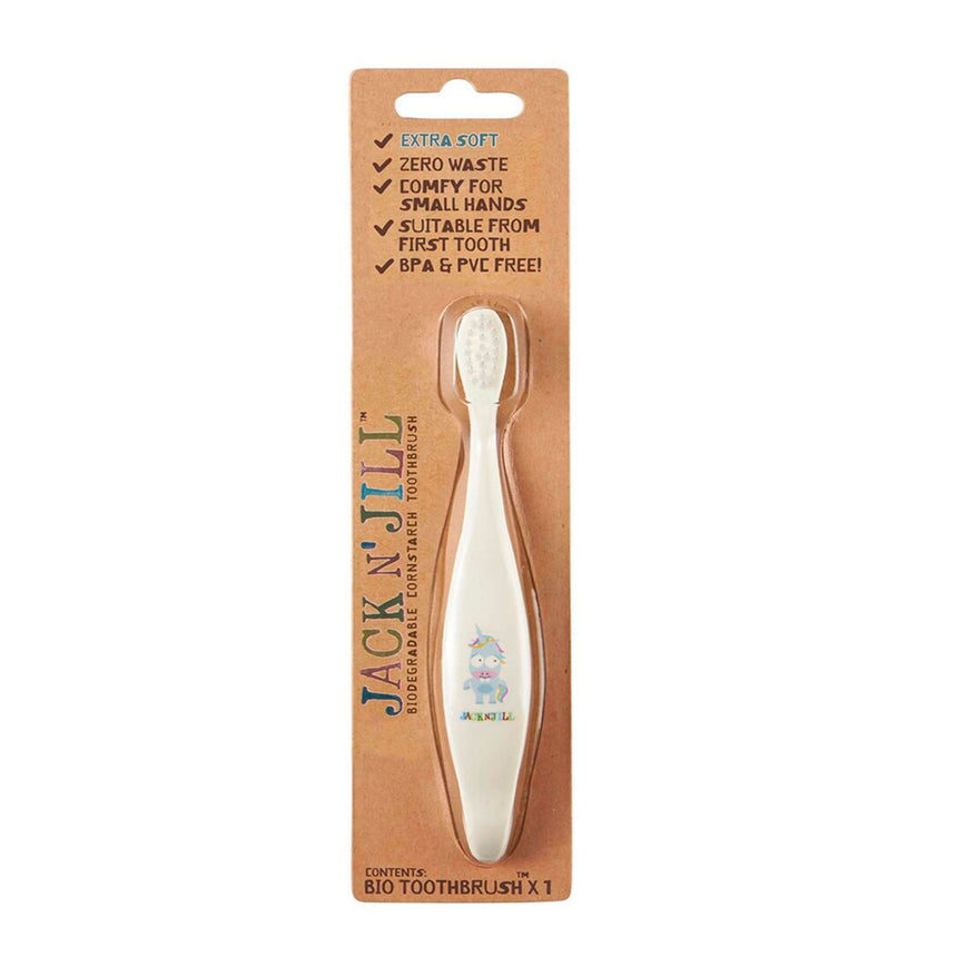 Brosse à Dents Biodégradable - Licorne-Jack N Jill-JNJ-TBUNICORN-CLÉMENT