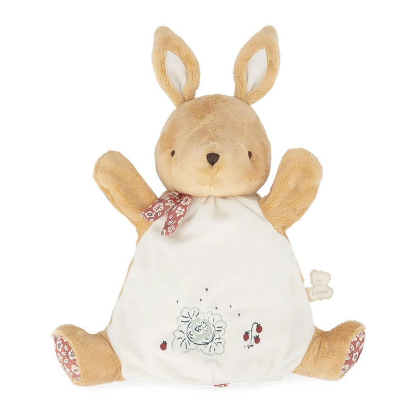 Doudou Marionnette Lapin-Kaloo-KLO-K210005-CLÉMENT