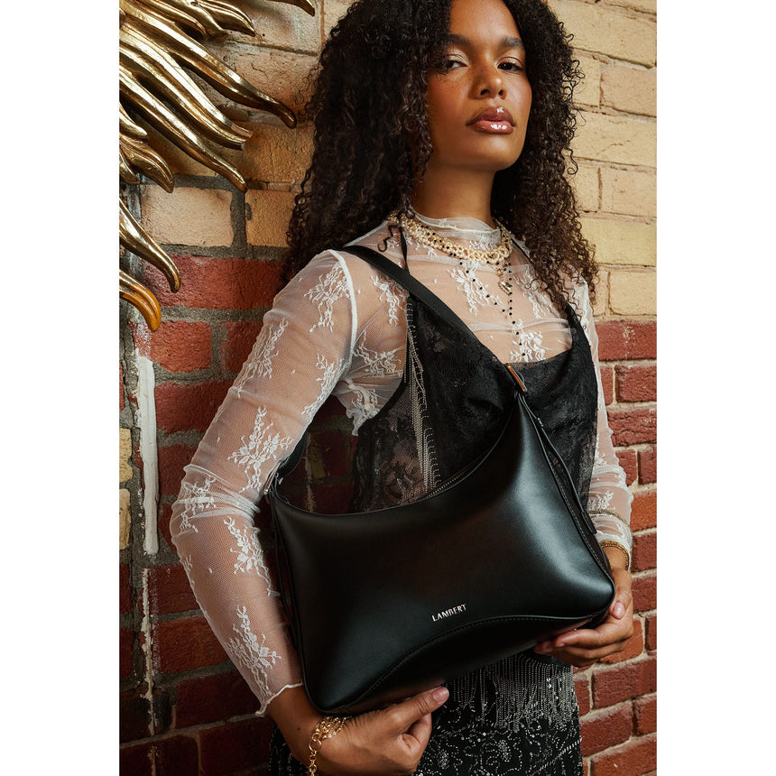 Sac À Main Audrey - Noir-Lambert-LBT-AUDREYBLKSM-CLÉMENT