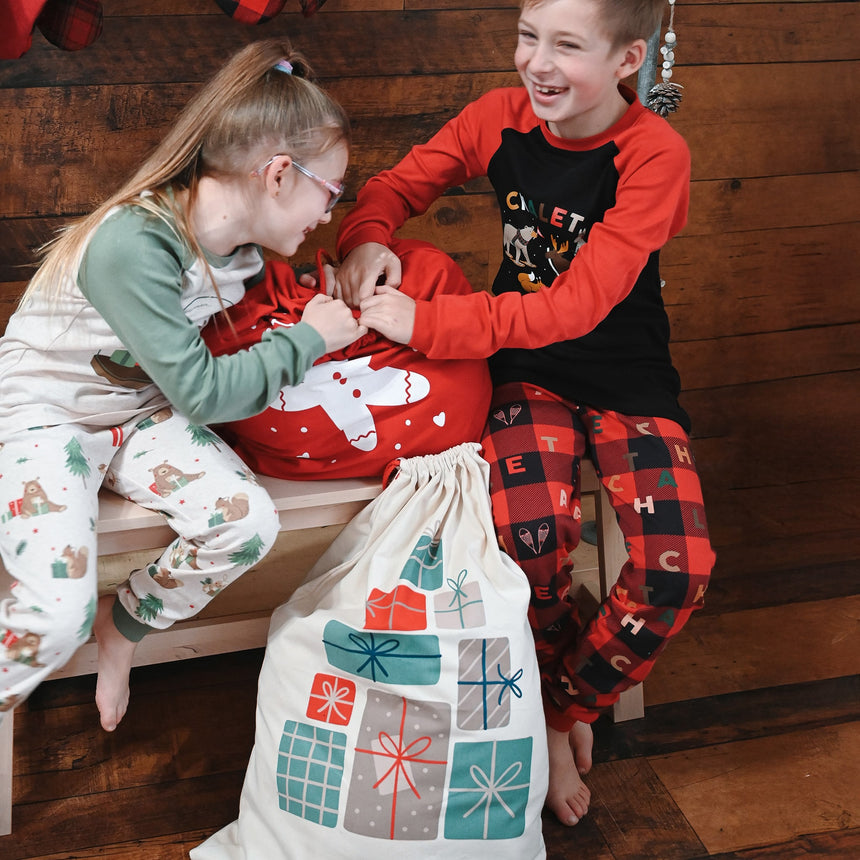 Grand Sac Cadeau / Poche Du Père Noel - Pain d'Épices-Bebe Confort-CA3-HK-GINGERBRE-CLÉMENT