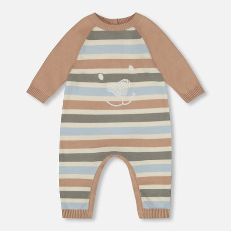 Combi Tricot Pitous 6-24mois-Deux par Deux-Bleu-6 m-2X2-H20CT40-CLÉMENT