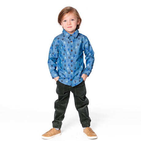 Chemise Ski 3-6ans-Deux par Deux-2X2-H20T15-CLÉMENT
