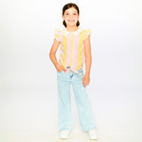 Blouse Marguerites 3-6ans-Deux par Deux-2X2-H30I15-137B-CLÉMENT