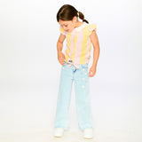Blouse Marguerites 7-10ans-Deux par Deux-2X2-H30I15-137C-CLÉMENT