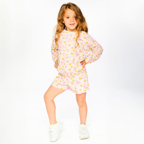 Short Ouaté Marguerites 7-10ans-Deux par Deux-2X2-H30I26-136C-CLÉMENT
