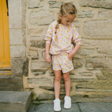 Short Ouaté Marguerites 7-10ans-Deux par Deux-2X2-H30I26-136C-CLÉMENT
