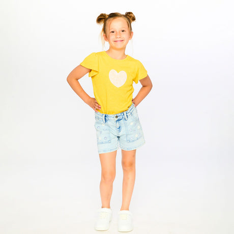Short Denim Marguerites 3-6ans-Deux par Deux-2X2-H30I28-1250B-CLÉMENT