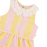 Robe Rayé Marguerites 7-10ans-Deux par Deux-2X2-H30I85-137C-CLÉMENT