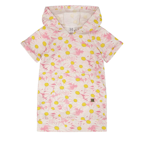 Robe Ouaté Marguerites 7-10ans-Deux par Deux-Rose-7-2X2-H30I86-136C-CLÉMENT