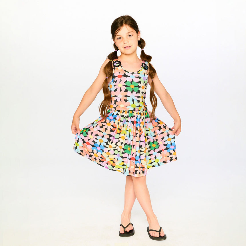 Robe Fleurs Sucré 7-10ans-Deux par Deux-2X2-H30J86-130C-CLÉMENT