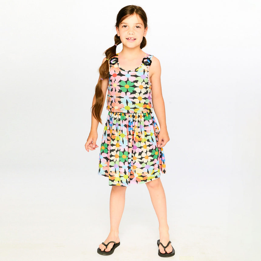 Robe Fleurs Sucré 7-10ans-Deux par Deux-2X2-H30J86-130C-CLÉMENT