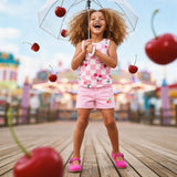 Short Denim Rose Cerise 7-10ans-Deux par Deux-2X2-H30L27-6050C-CLÉMENT