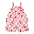 Combinaison Carreaux Cerise 7-10ans-Deux par Deux-Rose-7-2X2-H30L40-140C-CLÉMENT