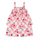Combinaison Carreaux Cerise 7-10ans-Deux par Deux-2X2-H30L40-140C-CLÉMENT