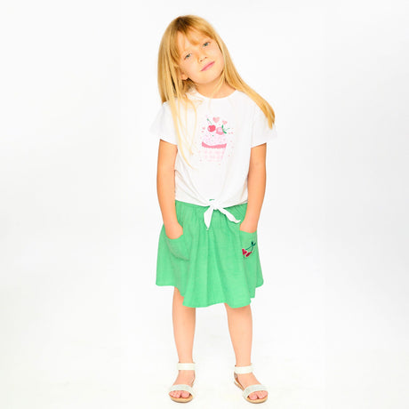 T-shirt Cupcake Cerise 7-10ans-Deux par Deux-2X2-H30L70-100C-CLÉMENT