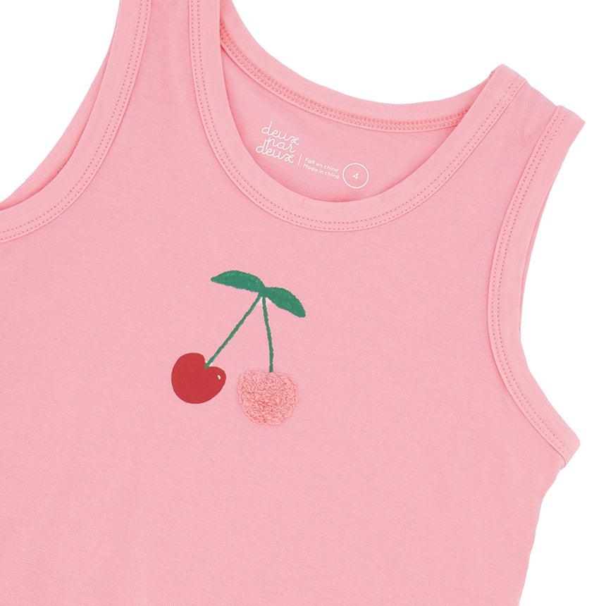 Camisole Cerise 3-6ans-Deux par Deux-2X2-H30L72-6050B-CLÉMENT