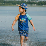 Maillot Short Monster Truck2-6ans-Deux par Deux-2X2-H30OB10-160-CLÉMENT