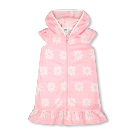 Robe de Plage Fleurs 3-6ans-Deux par Deux-Rose-3-2X2-H30OG80-184B-CLÉMENT