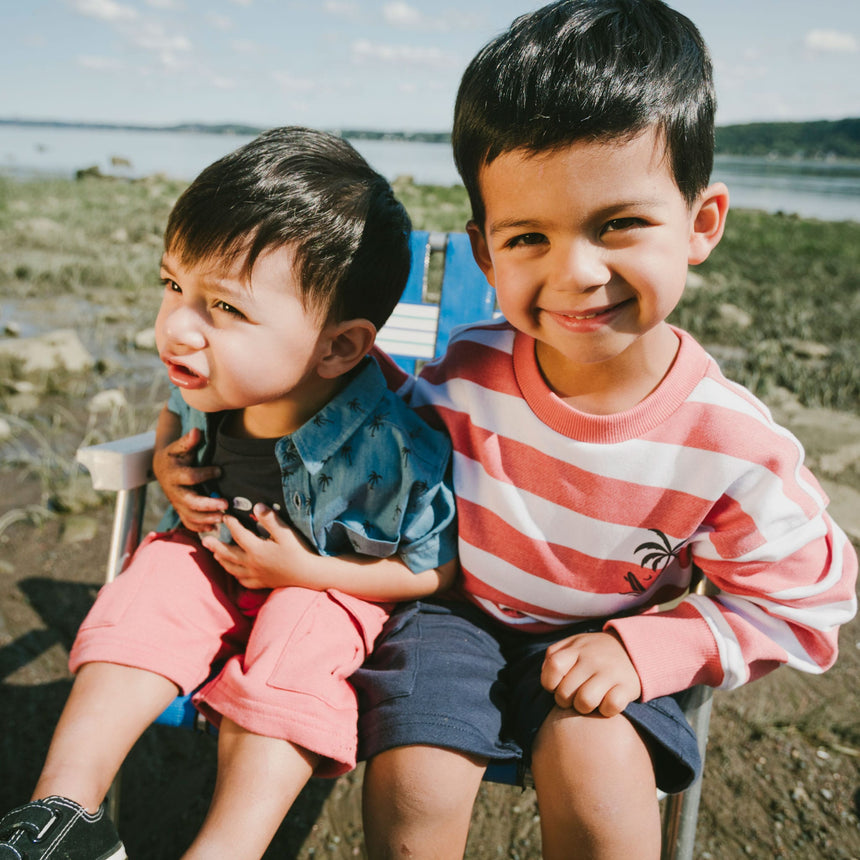 Short Marine Été 3-6ans-Deux par Deux-2X2-H30T27-4840-CLÉMENT
