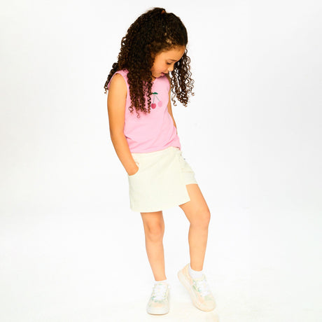Jupe Short Essentiel Blanc7-10ans-Deux par Deux-2X2-H30YG27-100C-CLÉMENT