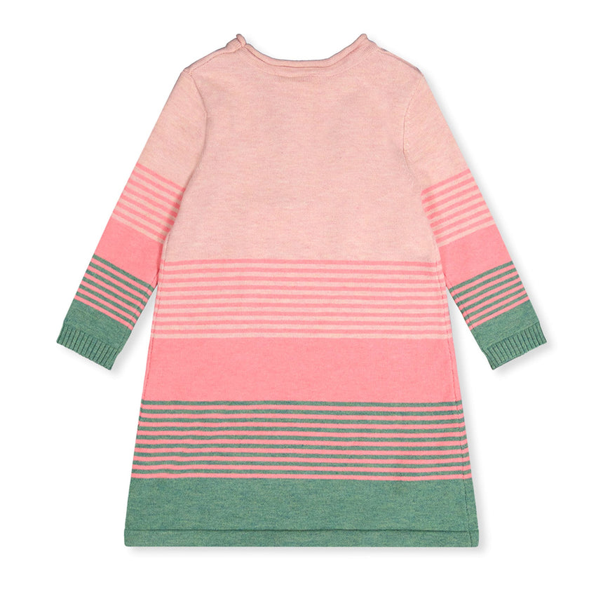 Robe Tricot Moustaches 3-6ans-Deux par Deux-2X2-J20ET88-6850-CLÉMENT