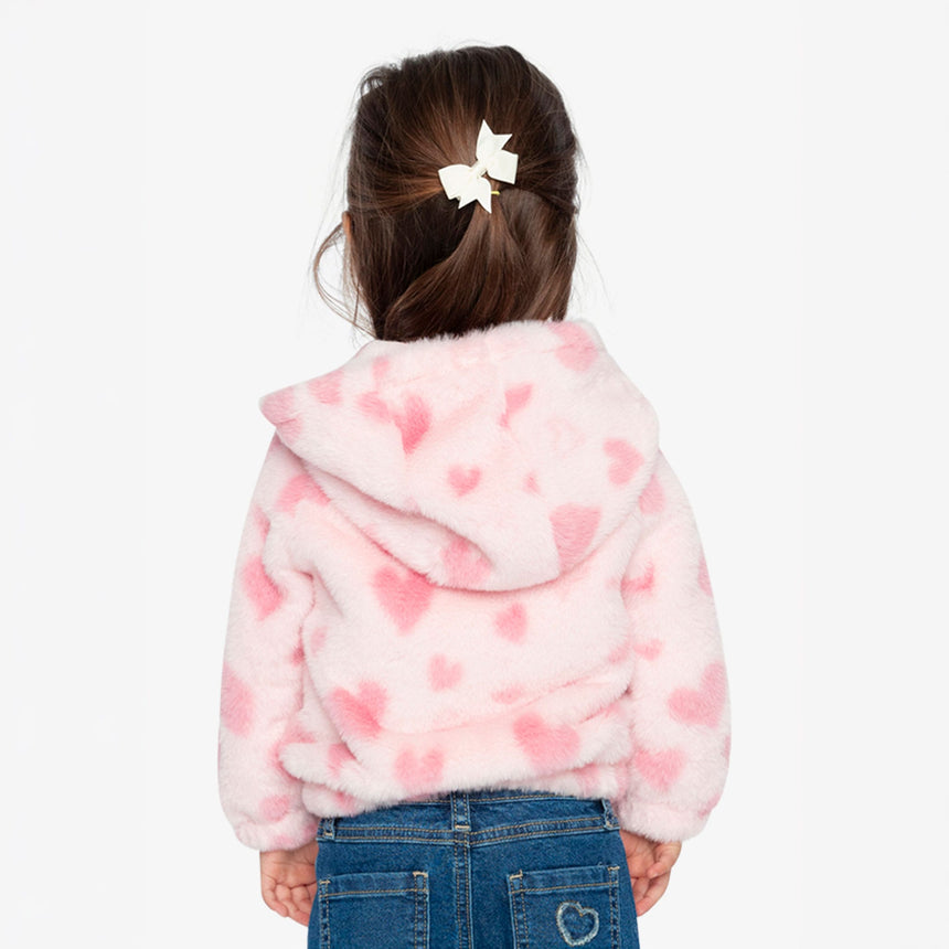 Veste Peluche Coeur 3-6ans-Deux par Deux-2X2-J20F50-253B-CLÉMENT