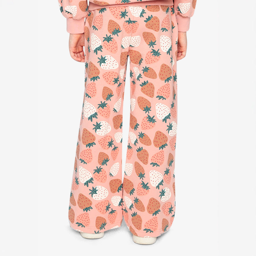 Pantalon Ouaté Fraise 7-10ans-Deux par Deux-2X2-J20G21-257C-CLÉMENT