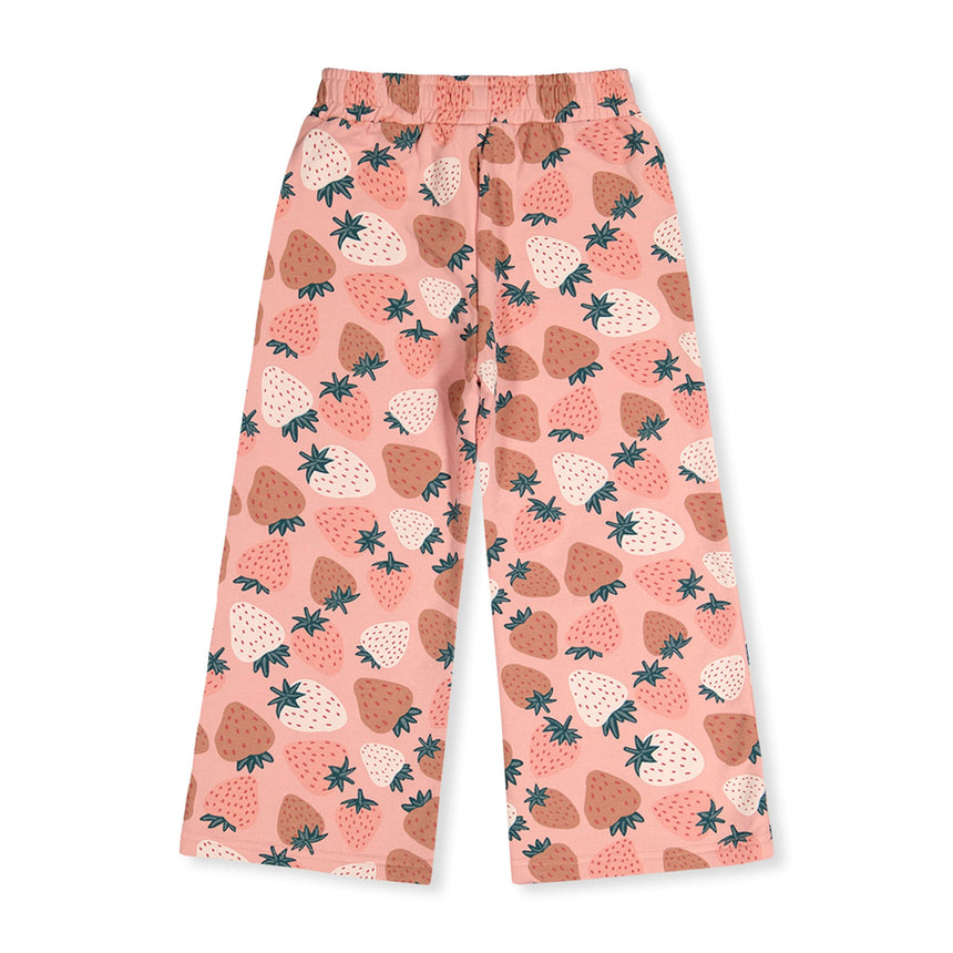 Pantalon Ouaté Fraise 7-10ans-Deux par Deux-2X2-J20G21-257C-CLÉMENT