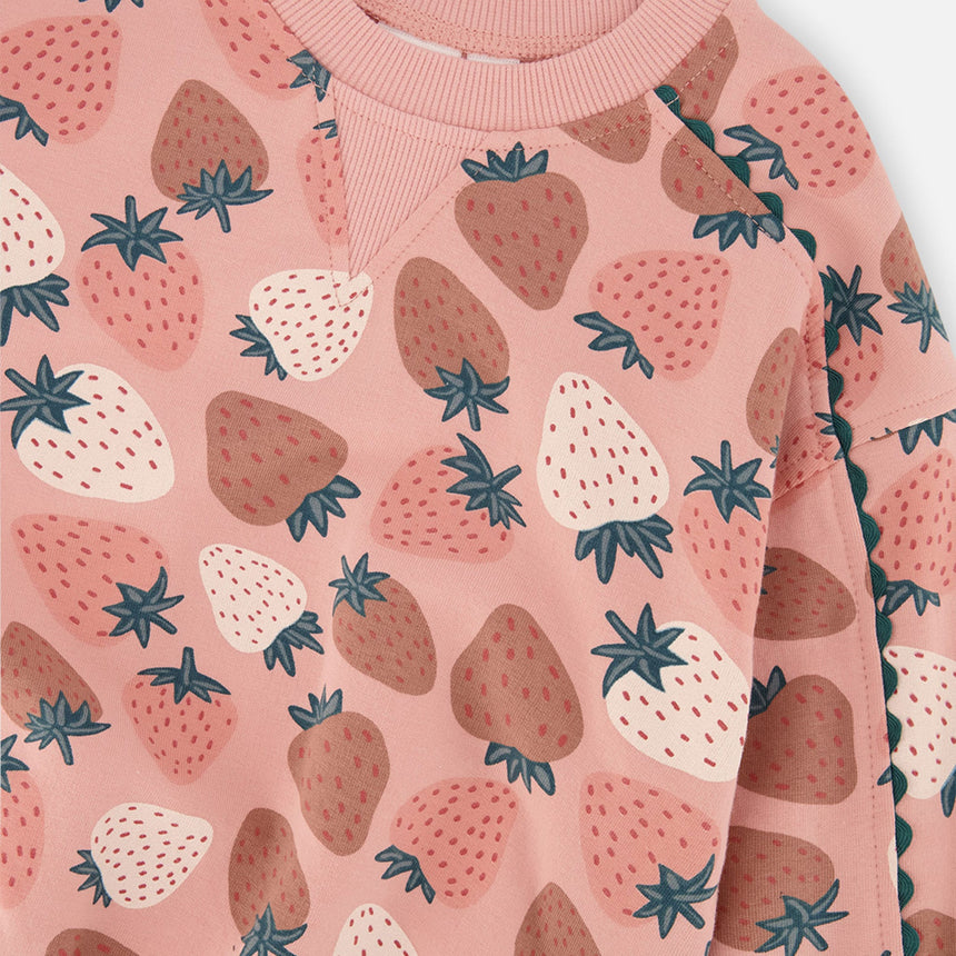 Gilet Ouaté Fraise 7-10ans-Deux par Deux-2X2-J20G30-257C-CLÉMENT