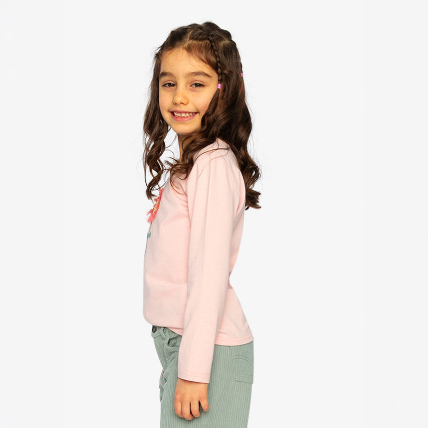 T-shirt Fleur Fraise 3-6ans-Deux par Deux-2X2-J20G70-6220B-CLÉMENT
