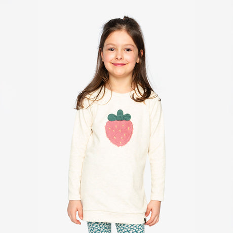 Tunique Fraise 3-6ans-Deux par Deux-2X2-J20G76-138B-CLÉMENT