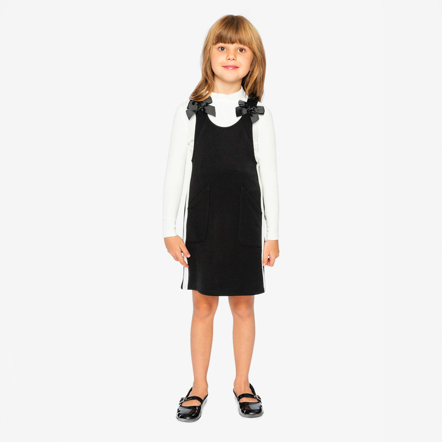 Chasuble Caramel Noir 7-10ans-Deux par Deux-2X2-J20H40-999C-CLÉMENT