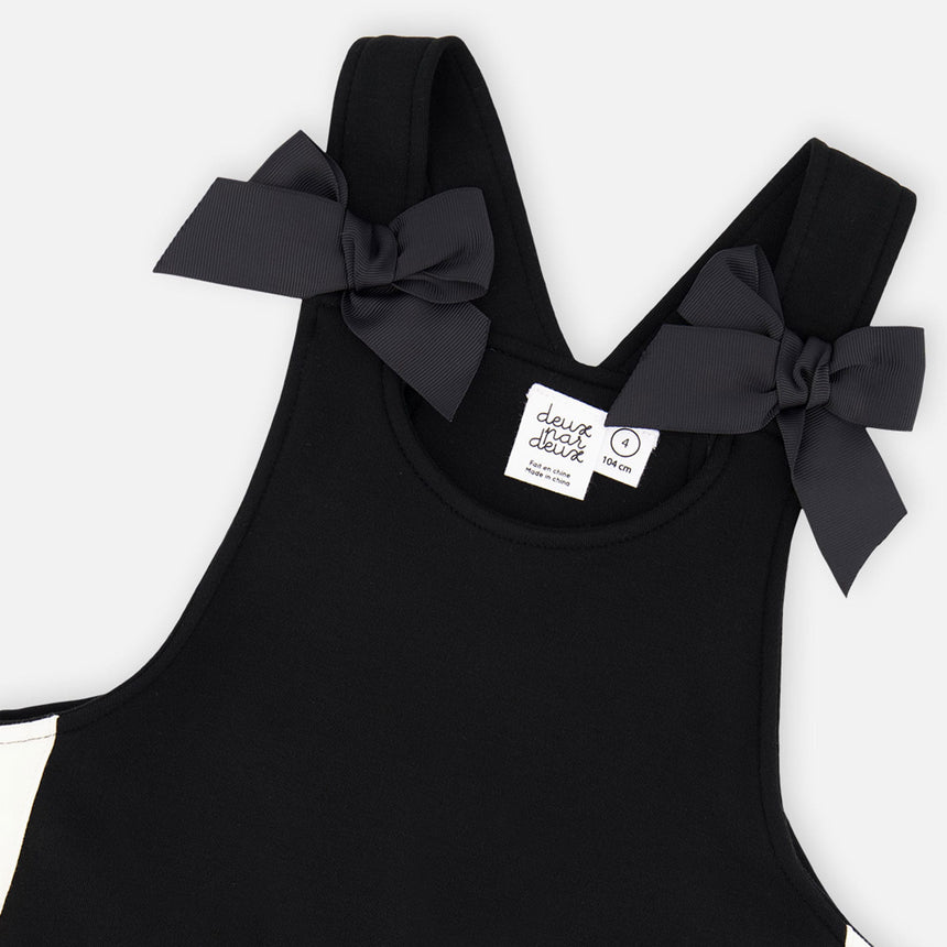 Chasuble Caramel Noir 7-10ans-Deux par Deux-2X2-J20H40-999C-CLÉMENT