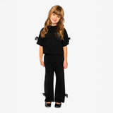 T-shirt Caramel Noir 7-10ans-Deux par Deux-2X2-J20H72-999C-CLÉMENT