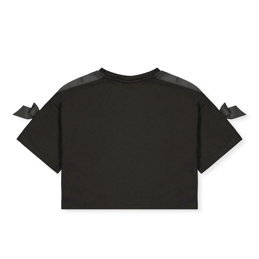 T-shirt Caramel Noir 7-10ans-Deux par Deux-2X2-J20H72-999C-CLÉMENT