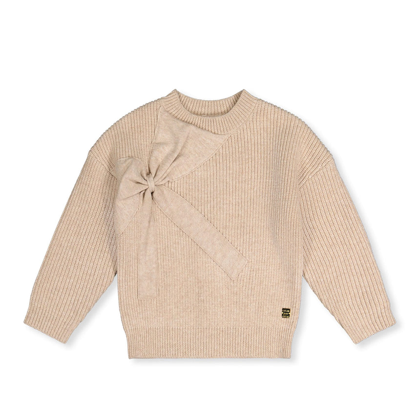Pull Boucle Caramel Noir 7-10ans-Deux par Deux-Ivoire-7-2X2-J20HT31-101C-CLÉMENT