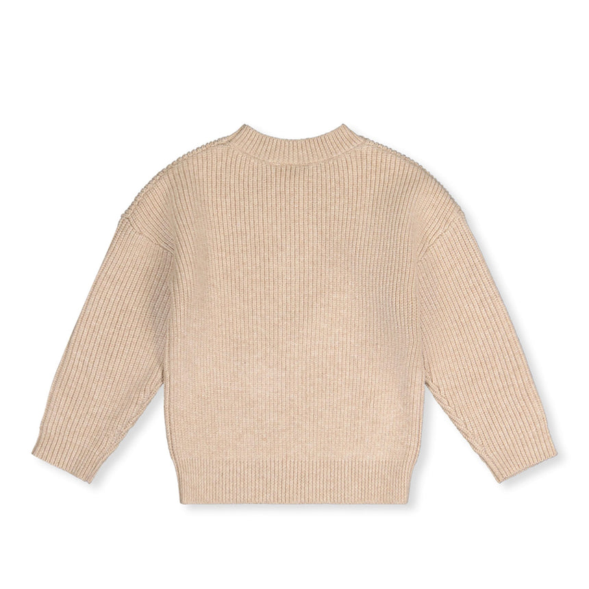 Pull Boucle Caramel Noir 7-10ans-Deux par Deux-2X2-J20HT31-101C-CLÉMENT