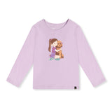 T-shirt Caniche Chic 7-10ans-Deux par Deux-Lilas-7-2X2-J20I70-5180C-CLÉMENT