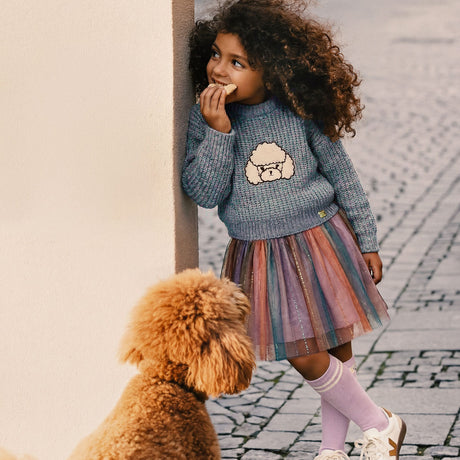 Jupe Chic Caniche 7-10ans-Deux par Deux-2X2-J20I80-287C-CLÉMENT