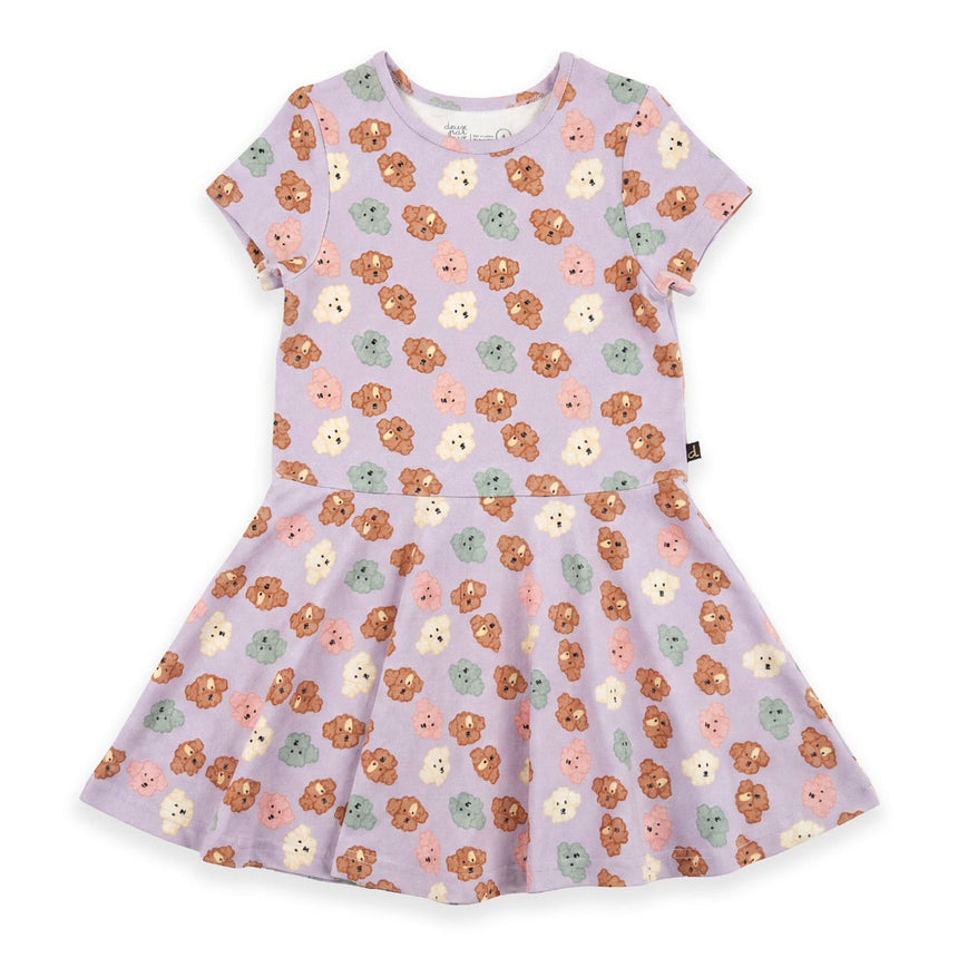 Robe Chic Caniche 7-10ans-Deux par Deux-Lilas-7-2X2-J20I85-283C-CLÉMENT
