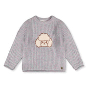 Pull Caniche 3-6ans-Deux par Deux-Menthe-3-2X2-J20IT33-325B-CLÉMENT