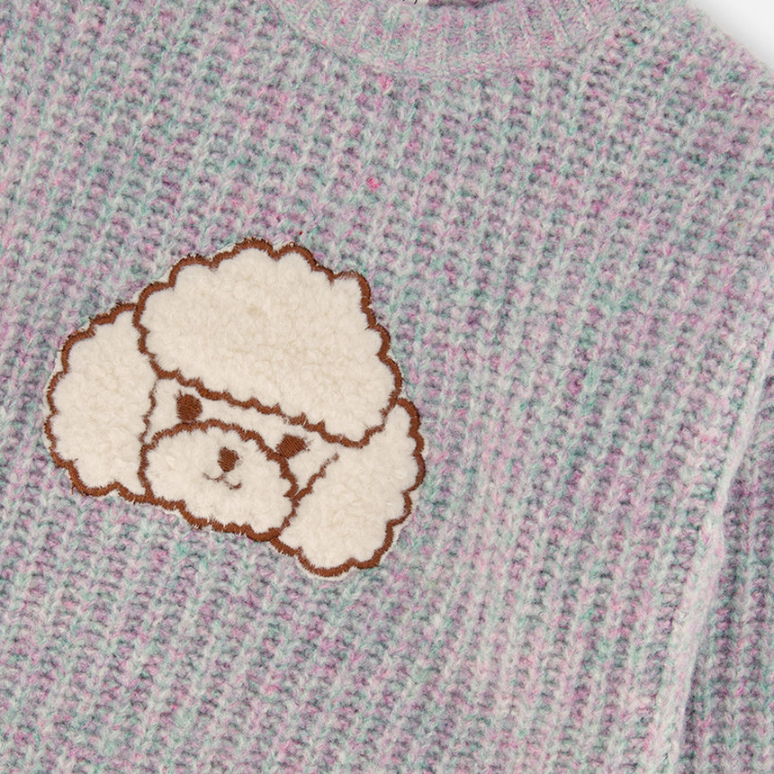 Pull Caniche 3-6ans-Deux par Deux-2X2-J20IT33-325B-CLÉMENT