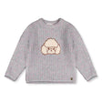 Pull Caniche 7-10ans-Deux par Deux-Menthe-7-2X2-J20IT33-325C-CLÉMENT