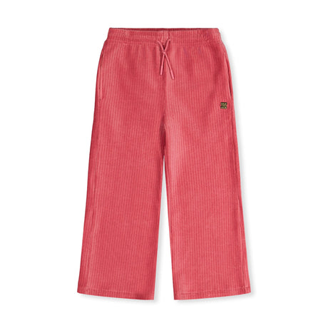 Pantalon Velour Douce Poesie 7-10ans-Deux par Deux-Rose-7-2X2-J20K22-6930C-CLÉMENT