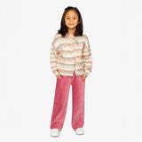Pantalon Velour Douce Poesie 7-10ans-Deux par Deux-2X2-J20K22-6930C-CLÉMENT